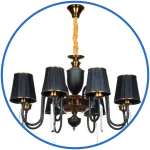 عکس دسته بندی لوستر نئوکلاسیک