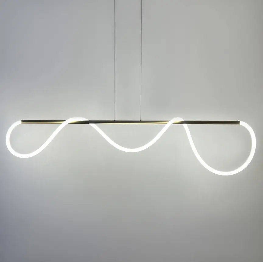 لوستر مدرن خطی SMD کد AD011 (طول 150 cm)