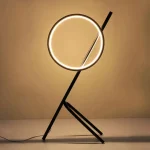 آباژور رومیزی مدرن مدل F وارونه